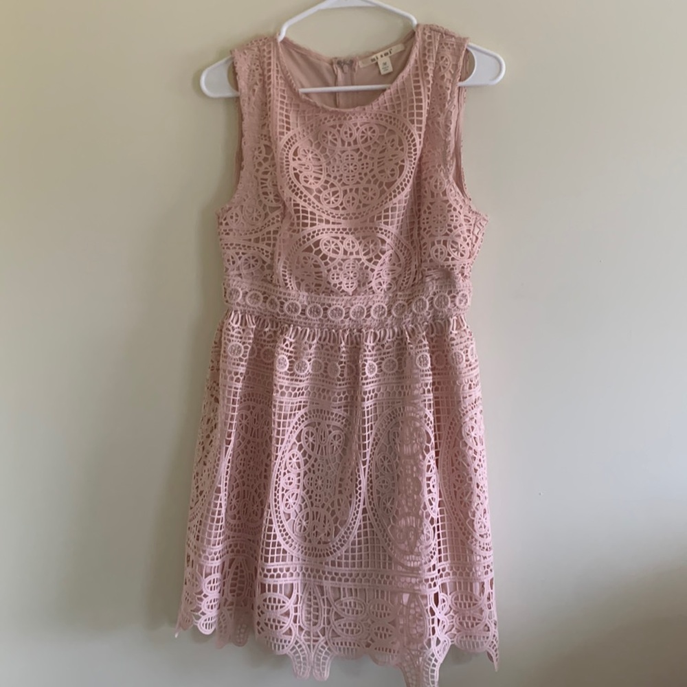 Pink dress